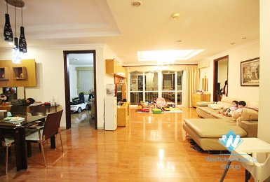 04 bedrooms apartment with big balcony for rent in Ciputra, Tay Ho